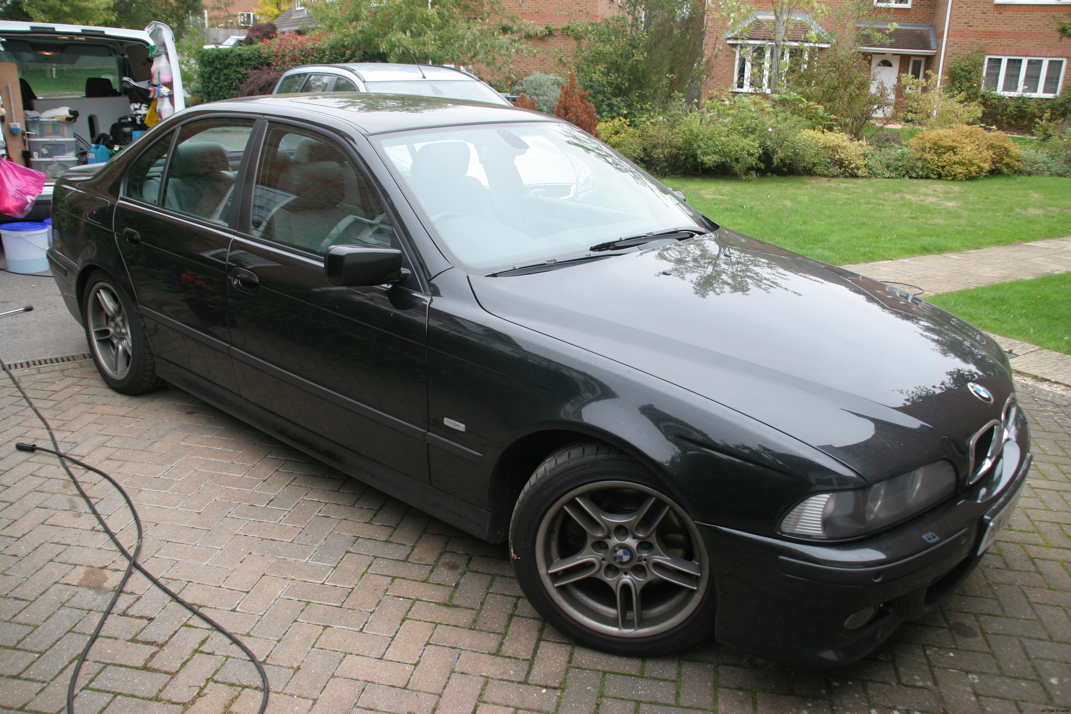 BMW e39 530d. Protection Detail. Mobile car detailing guildford. All That Gleams.