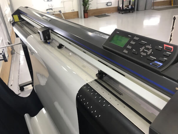 Paint Protection Film Plotter in Action